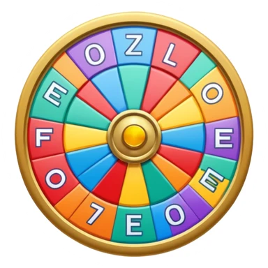   wheel of fortune board sticker