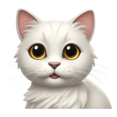 Coquette cat sticker