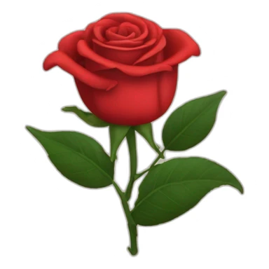 Rose du Parti Socialiste sticker