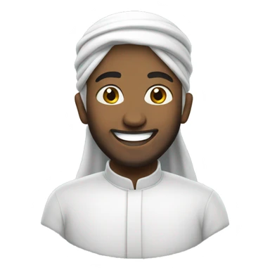 happy muslim sticker
