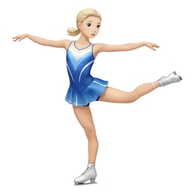 figure skating finland sticker