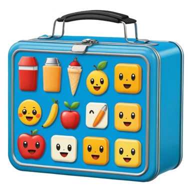 1990’s school lunchbox sticker