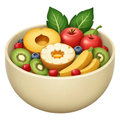 healthy bowl sticker