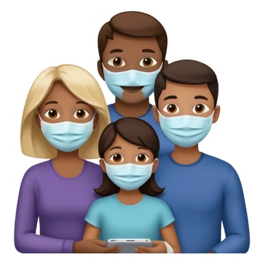 Family precaution sticker