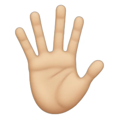 hand-with-six-fingers sticker