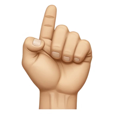 vack of veiny fist rearview sticker