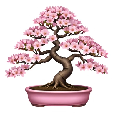 Sakura cherry blossom Bonsai tree  sticker