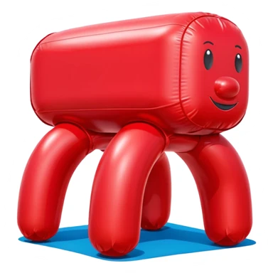  paris SPAM meat jeff koons style inflatable sculpture art painting  sticker