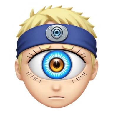 Naruto eyes sticker