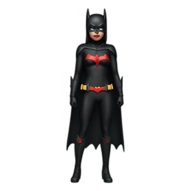 batwoman, full body sticker