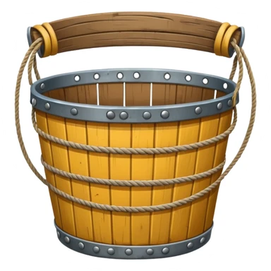 Bucket with Rope sticker