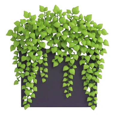 ivy plant growing on a wall sticker