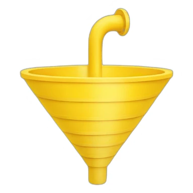 yellow sales funnel  sticker