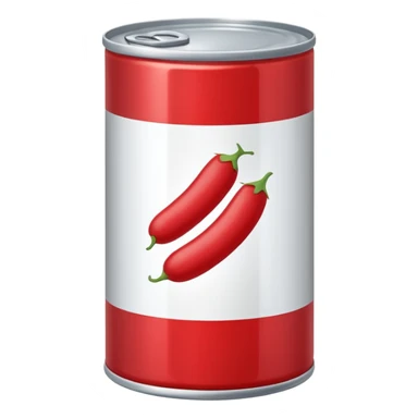 can of beans sticker