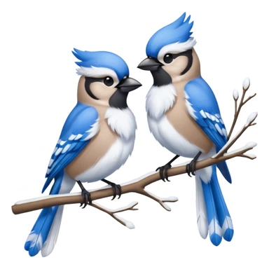 Christmas Jays sticker