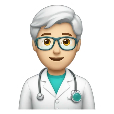 european male nurse anesthetist sticker