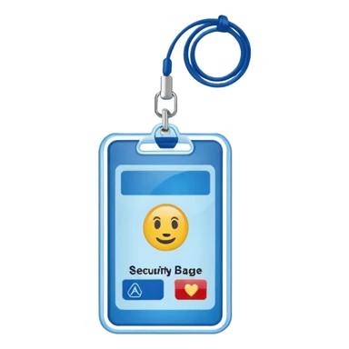 Security Badge sticker