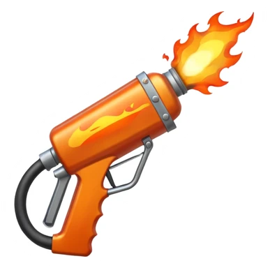 flame thrower sticker