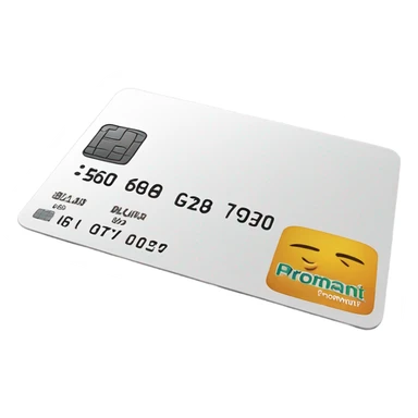 BLAG bank credit card  sticker