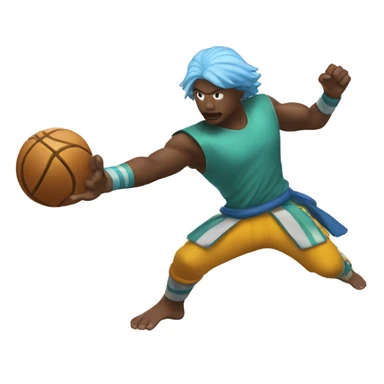 pupg player doing kamehameha sticker