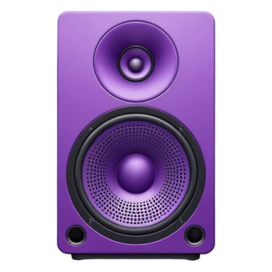 Purple Funktion-One Evo 7 loudspeaker sticker