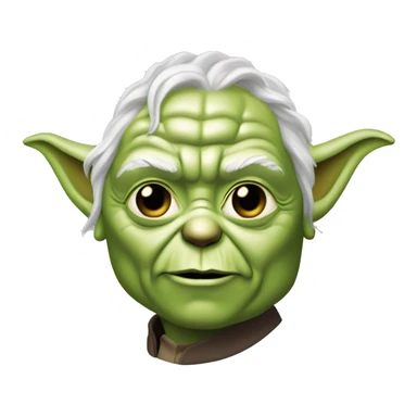 Maitre Yoda qui boit du café sticker