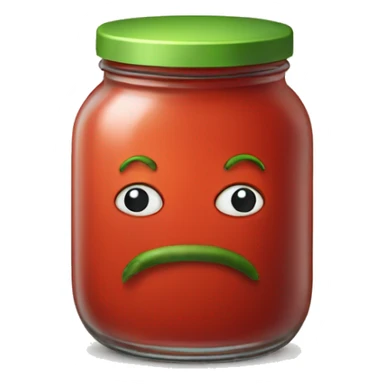 tomato jar sticker
