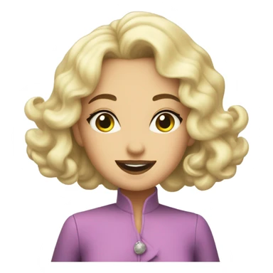Galinda from wicked  sticker