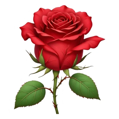 wilted rose with drooping petals sticker