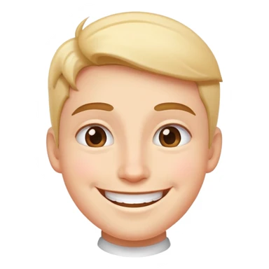 Persona feliz saludando sticker