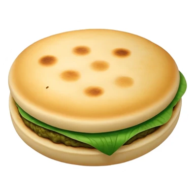 Arepa venezolana color verde  sticker