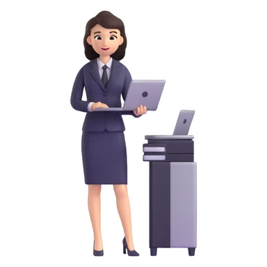 professional IT technician working with server sticker