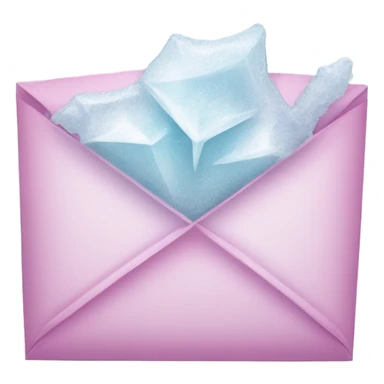 pink frozen email envelope sticker