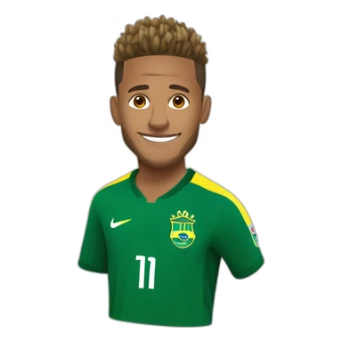 Neymar Jr Brazil sticker