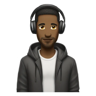 Chill music vibe sticker