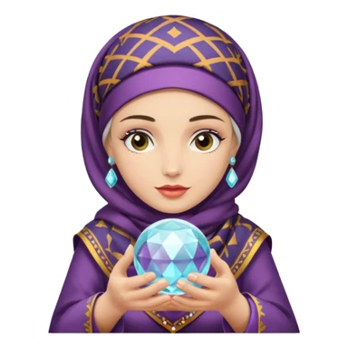 fortune teller sticker