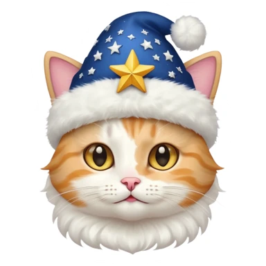 Cat stars sticker