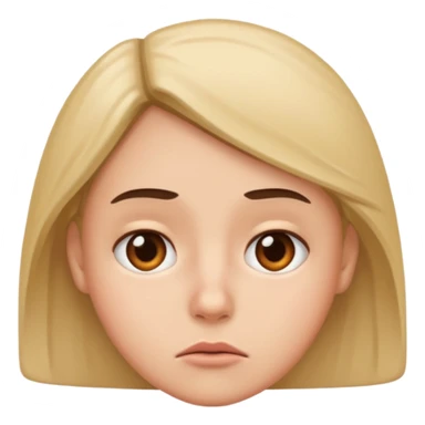 unimpressed and bored  sticker