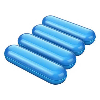 blister pack and blue medicines sticker