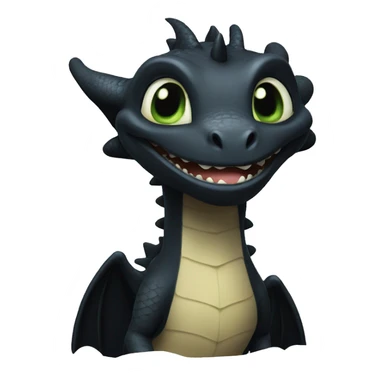 Dragon toothless sticker