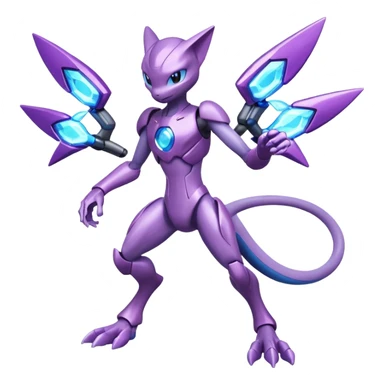 Vikavolt-Mewtwo-Genesect-Miraidon-fusion, full body sticker