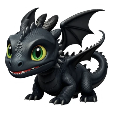 Toothless Mythen dragon from how to train your dragon sticker