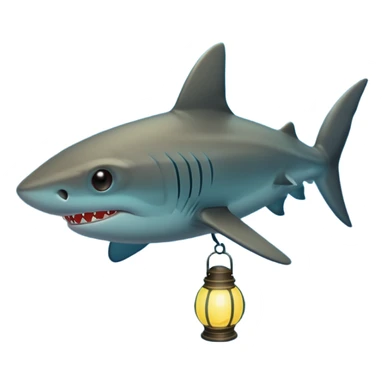 dwarf Lantern Shark sticker