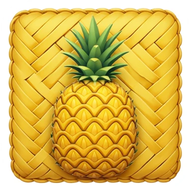 Pineapple stitch sticker