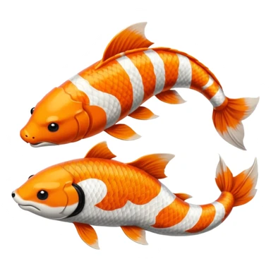 Koi-Fish-Tiger-Fox sticker