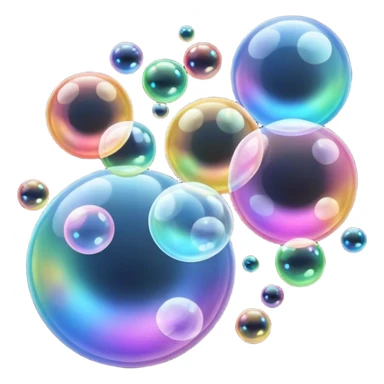 make an emji showing bubble boom it need s to be like an explosion sticker