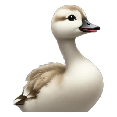 baby goose sticker