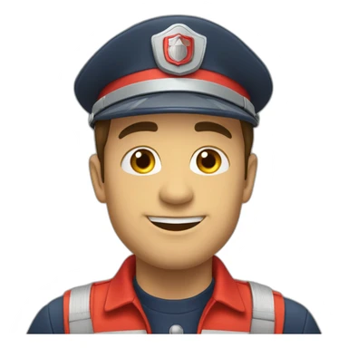 Sapeur pompier paris sticker