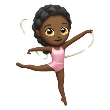 Rhythmic gymnastics sticker