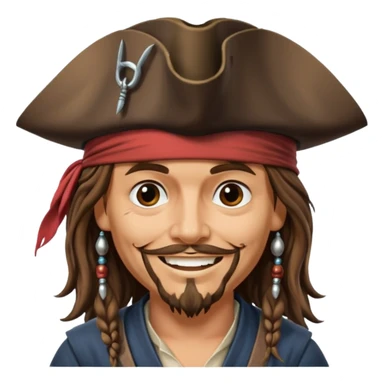 kaptan jack sparrow sticker